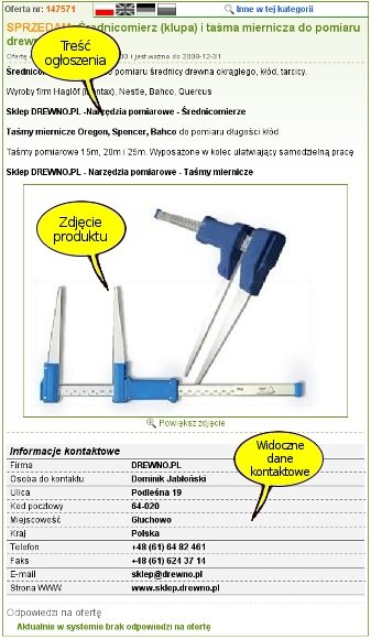 Giełda Ogłoszeń - Ogłoszenie bezpłatne