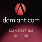 Logo damiant.com, manufactury of impressions