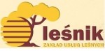 Logo Zakład Usług Leśnych "Leśnik"