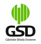 Logo Gdańskie Składy Drzewne (GSD)