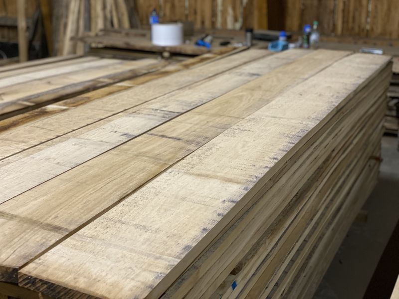 Tarcica dąb obrzynany klasa b sucha 