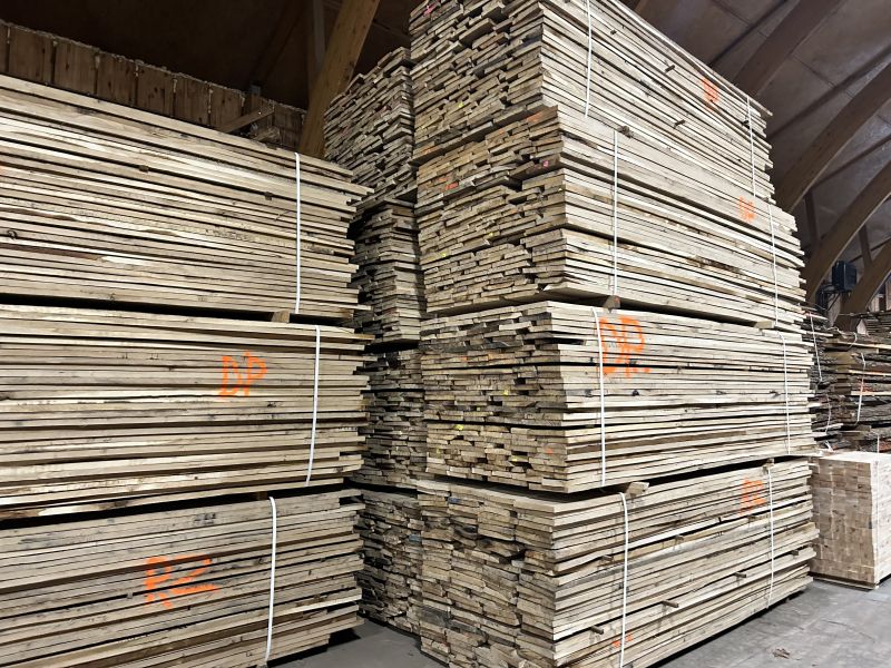 tarcica dąb suchy klasa B obrzynany 