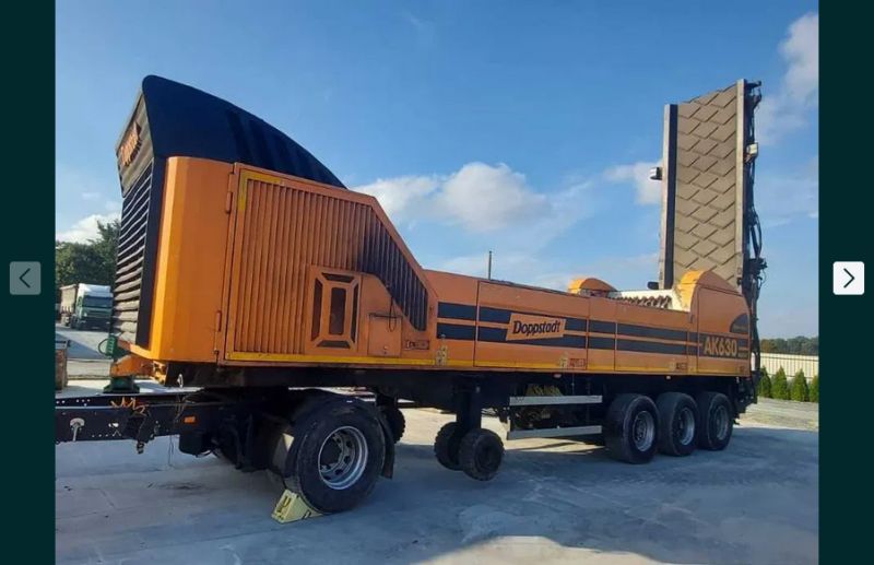 Rębak Doppstadt AK 630, rozdrabniacz młotkowy