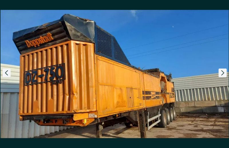 Doppstadt DZ 750 Kombi rębak rozdrabniacz